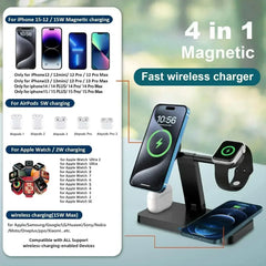 MagSafe 4-in-1 Foldable Wireless Charger for iPhone & Apple Devices