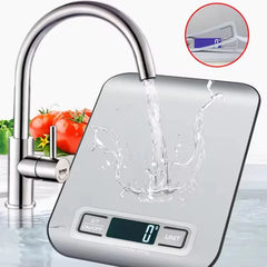 Digital Kitchen Scale 5kg/1g Stainless Steel