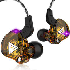 "QKZ AK6 Wired Earphones – 3.5mm HiFi Sound Quality Gaming Headset, Bass-Boosted Earbuds for Gamers"