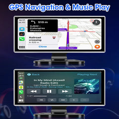 11.26" 4K Dash Cam with Carplay & Android Auto