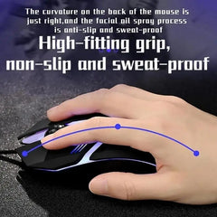 2023 Ergonomic USB Gaming Mouse