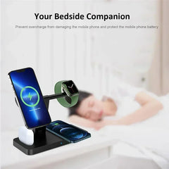 MagSafe 4-in-1 Foldable Wireless Charger for iPhone & Apple Devices