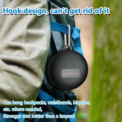 "Bluetooth Speaker – Compact Wireless Mini Subwoofer for Cycling, Outdoor Adventures & Travel"