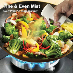 "200ml/300ml Oil Spray Bottle – Kitchen, BBQ, Olive Oil Dispenser, Vinegar & Soy Sauce Sprayer for Cooking, Baking, Camping"