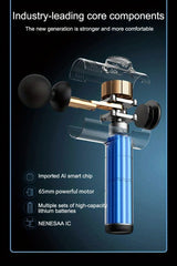 Technical diagram of a device with text highlighting its features on a dark background