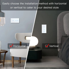 BSEED WiFi Smart Touch Light Switch EU Standard
