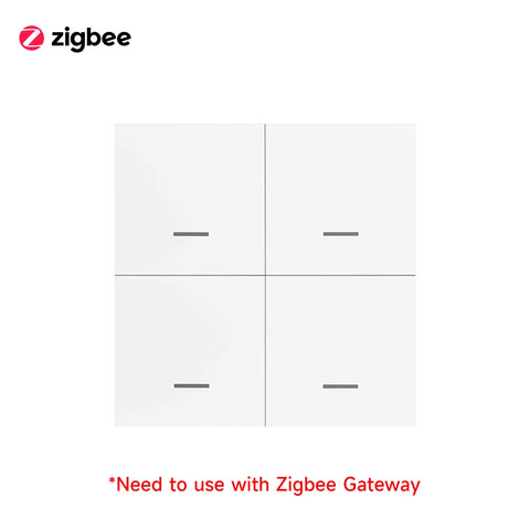 Tuya ZigBee Smart 4-Button Scene Switch