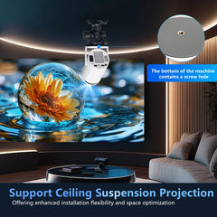 Magcubic 4K HY300 PRO Projector – 260 ANSI HD Android 11 WiFi6 Home Cinema & Outdoor Movie Projector