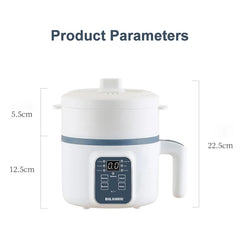 Smart 1.7L Multi-Function Electric Rice Cooker – Non-Stick Pot