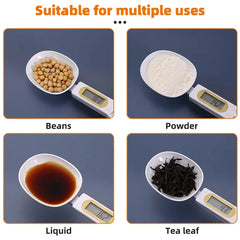 "Digital Weighing Spoon Scale – Adjustable LCD Measuring Tool for Coffee, Food, Flour, Powder, and Baking"