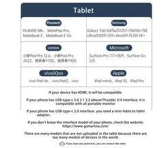 "HOESD.a 15.6'' Portable Gaming Monitor – 1080P, 300cd/m² Extended Display for Laptop, Phone, Switch, Xbox, PS4/PS5, PC, Mini PC"