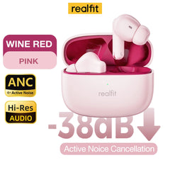 Realfit F3 ANC Bluetooth Earphones with ENC Call