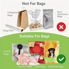 Portable Plastic Bag Sealer Clamp – Kitchen Accessory