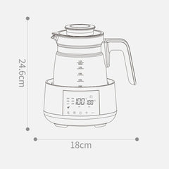1.2L Baby Milk Warmer Kettle with Thermostat