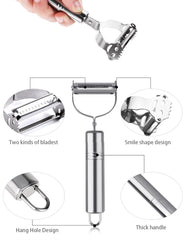 Stainless Steel Vegetable Peeler & Grater