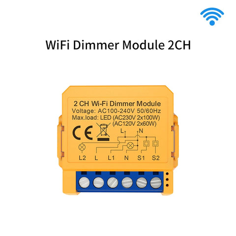 AVATTO Tuya WiFi/ZigBee Smart Dimmer Switch Module