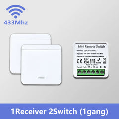RF Smart Switch 433MHz 2-Way Control Module