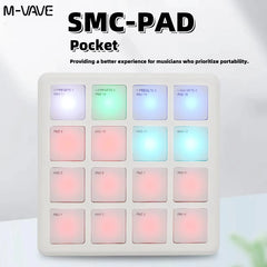 M-VAVE SMC-PAD Wireless MIDI Percussion Controller