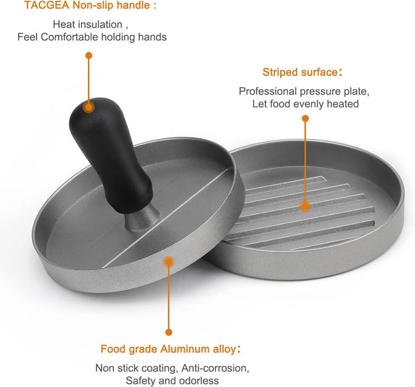 Non-Stick Burger Press with Wax Paper