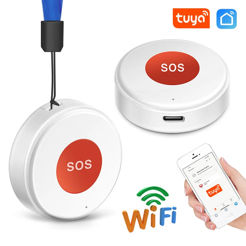 Tuya WiFi SOS Panic Call Button