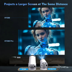 Magcubic 4K HY300 PRO Projector – 260 ANSI HD Android 11 WiFi6 Home Cinema & Outdoor Movie Projector