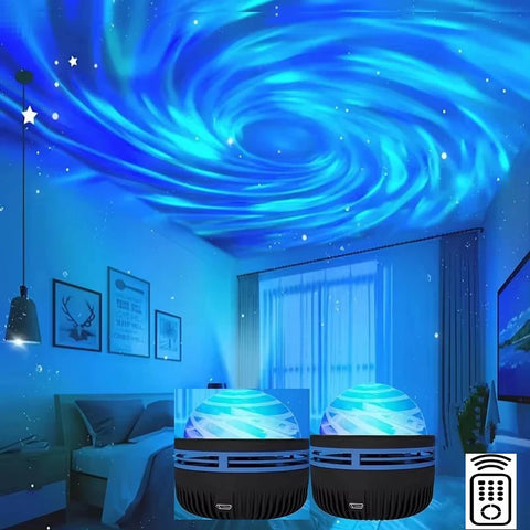 Colourful LED Galaxy Projector
