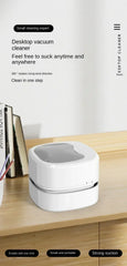 Mini Wireless Electric Desktop Vacuum Cleaner – Handheld Keyboard & Ash Dust Remover