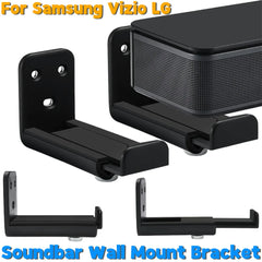 Universal Soundbar Wall Mount Bracket – Anti-Drop Design for Various Brands