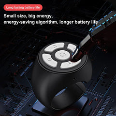 TikTok Bluetooth Finger Remote – Scroll, Like, Record & Snap with Wireless Mobile Video Controller