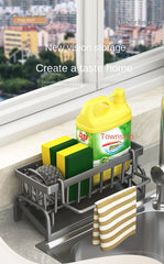 Kitchen Sink Sponge & Cloth Rack
