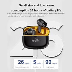 Realfit F3 ANC Bluetooth Earphones with ENC Call