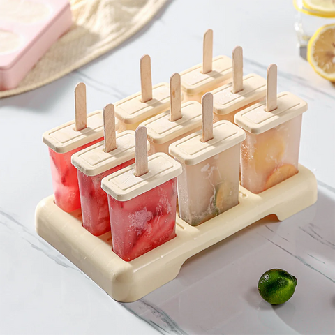 DIY Ice Cream Popsicle Mold Set