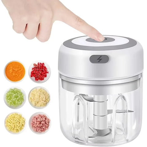 250ml Mini Food Processor – Multifunctional Meat Grinder & Baby Food prep