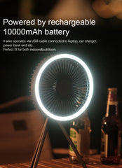 Wireless Rechargeable Portable Fan